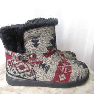 Indigo Road Southwest Print Ankle Boots